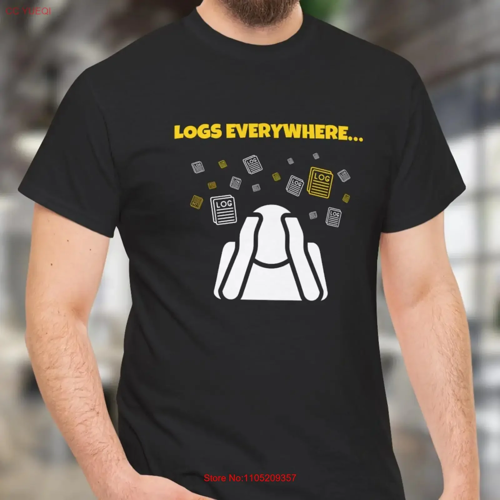 

Футболка с аналитом SOC Logs Everywhere Edition Dark Cybersecurity, винтажная стираная дизайнерская одежда, повседневная уличная мода