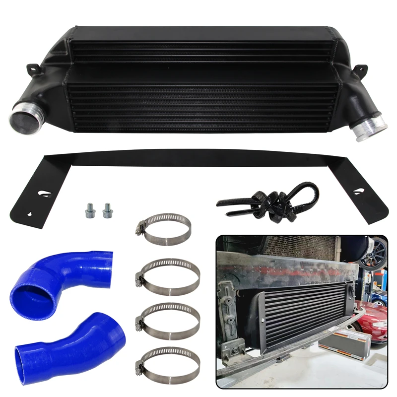 Black/Blue/Red Intercooler Kit Competition Gen.2 For Hyundai I30N 2017-2020 High-performance