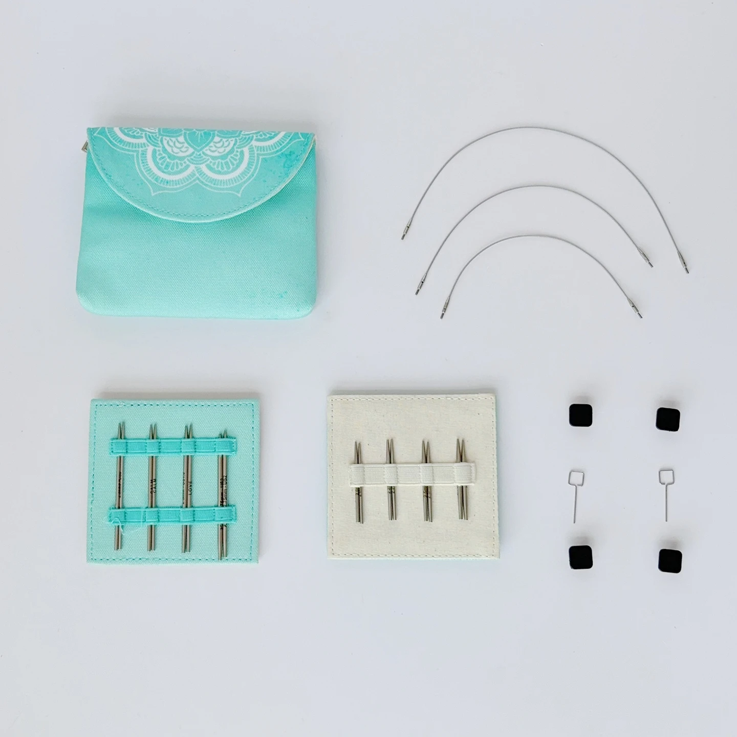 

Knit Pro Mindful Petite Mini Interchangeable Needles Set 8 Pairs 5cm & 7.5cm 2.0-2.75mm 36340