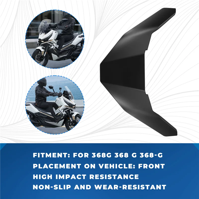 

Front Fairing Winglets Aerodynamic Beak Protector For ZONTES 368G 368 G Motorcycle Front Nose Matte