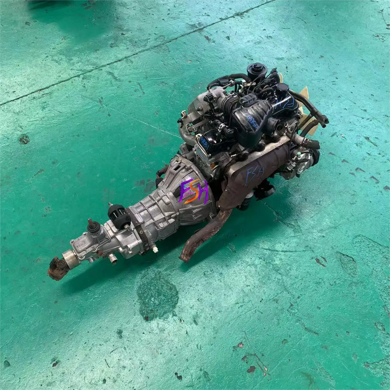 ForJin Bei Used Complete Engine 4RB1 High Quality Second-hand Engine Assembly