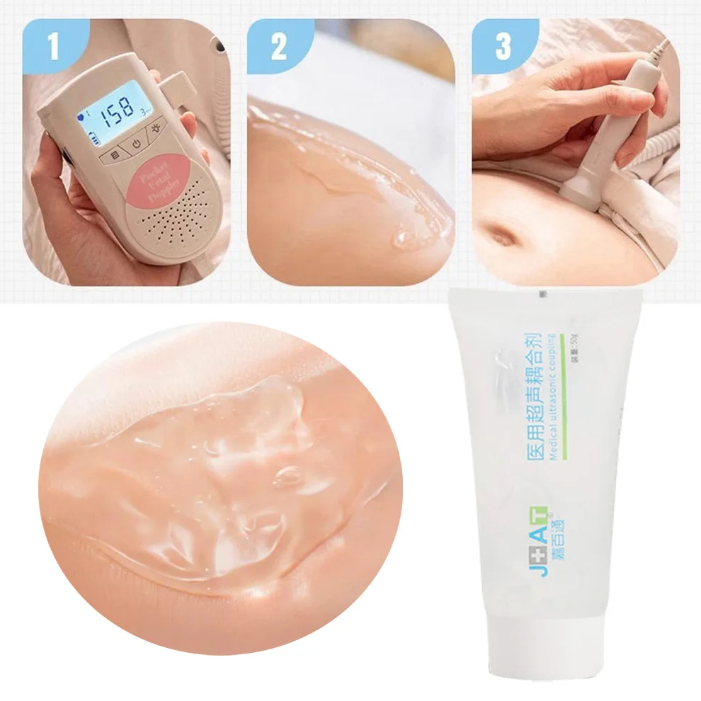 

50 г проводящий гель для электронных инструментов EMS, массажный уход за кожей, ультразвуковой проводящий гель для похудения, дефибриляционный гель