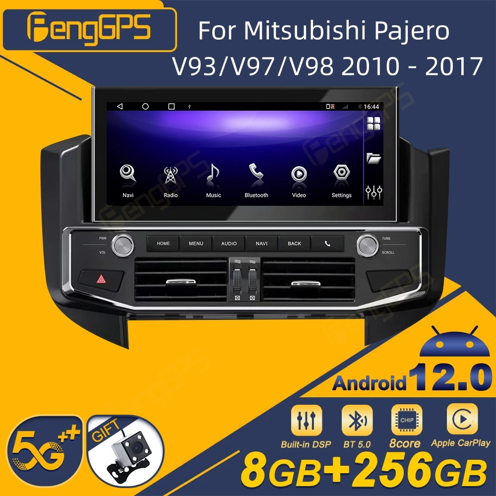 

For Mitsubishi Pajero V93/V97/V98 2010 - 2017 Android Car Radio 2Din Stereo Receiver Autoradio Multimedia Player GPS Navi Unit