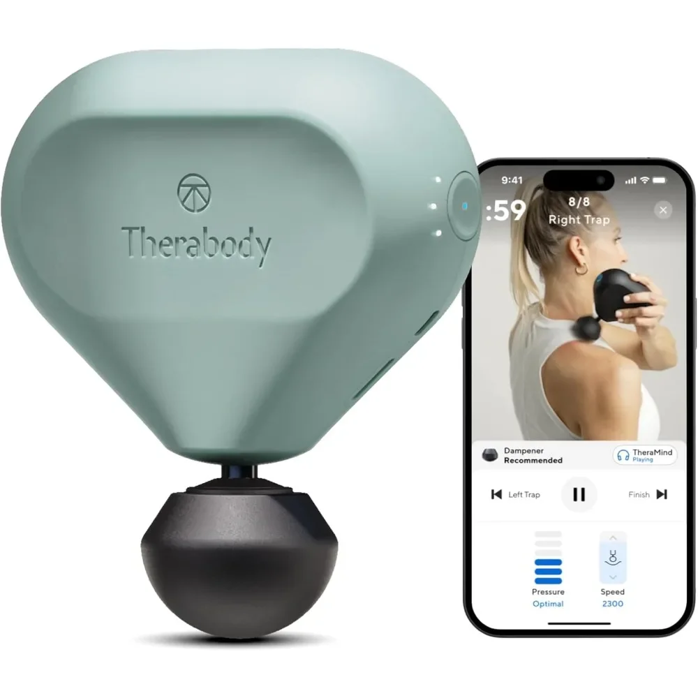 

Mini (2nd Generation) by Therabody - Handheld Electric Massage Gun - Compact Deep Tissue Treatment for Any Athlete On The Go -