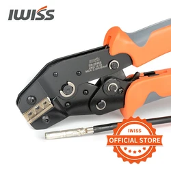 IWISS SN-2546B EDM Ratchet Crimping Pliers for solar Connectors 2.5/4/6mm ² Wire Cimper Tool Mini Hand Tool