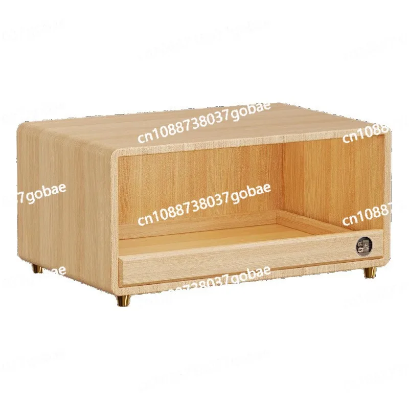 

Подстаканник из цельного дерева, подставка для кофемашины, боковой шкаф, чашка для воды, место для хранения кофейных чашек, полка для еды