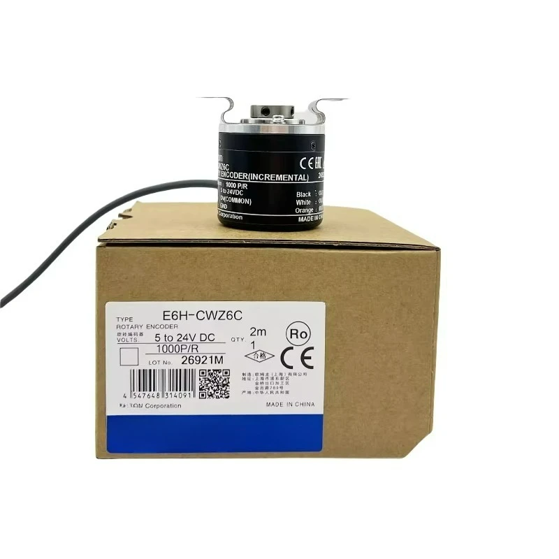 Hot Sale Incremental Optical Rotary Encoder Hollow Shaft Model E6H-CWZ6C-1000PPR
