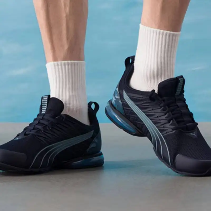 2026   Puma Men Trottinette Electrique Sport Cycling Running Shoes Comfortable Lightweight Breathable  Slip Sneakers 311972-01