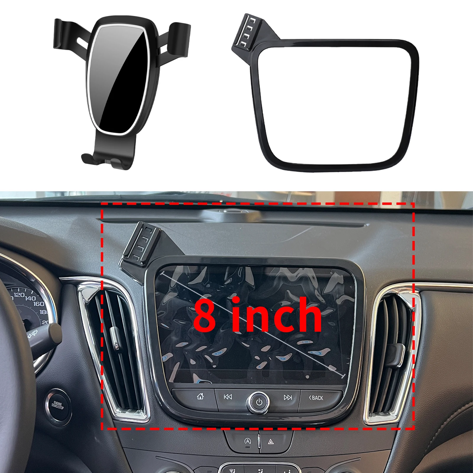 

fit for Chevrolet Malibu 2016 2017 2018 2019 2020 2021-2023 Navigation Bracke Screen Base Phone Holder Mount Car ​​accessoires