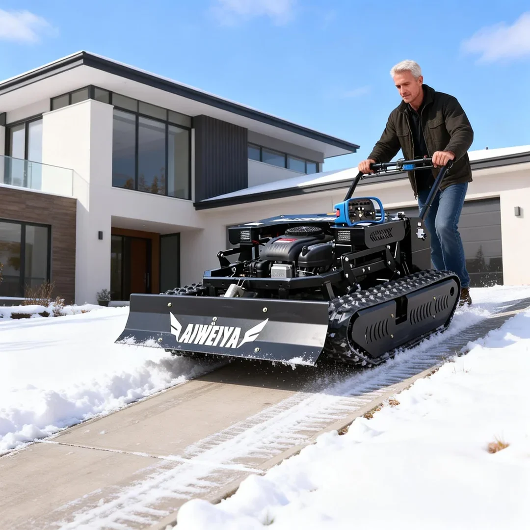 

Customized Commercial Wide Track Remote Control Lawn Mower Fast Shipping Self-Propelled for Golf Courses Farms Green Belts