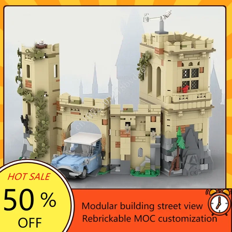 

958PCS MOC Medieval Castle Custom Puzzle Model Flying Lessons Technical DIY Assembly Technology Toy For Child Holiday Toys Gift