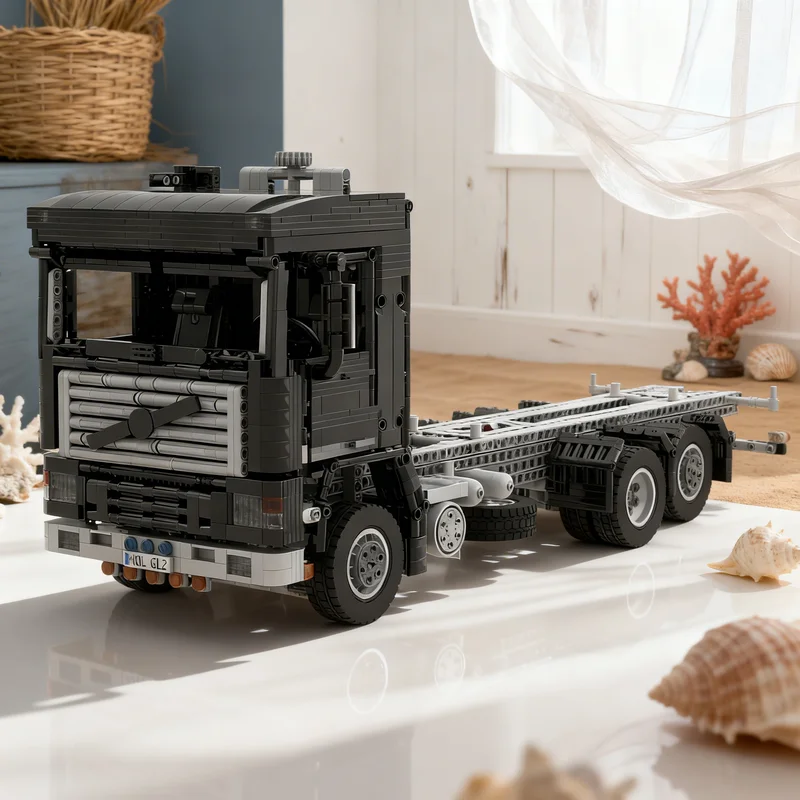 

3384pcs MOC Volvoeed Wechselbru Cken Truck Technical Model Building Blocks DIY Gift Creative Collectible Display Decor Premium
