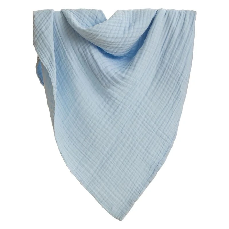 

J15U 6-слойное муслиновое одеяло для кормления, хлопково-марлевое детское одеяло, мягкое одеяло для младенцев, пеленальное 41x41