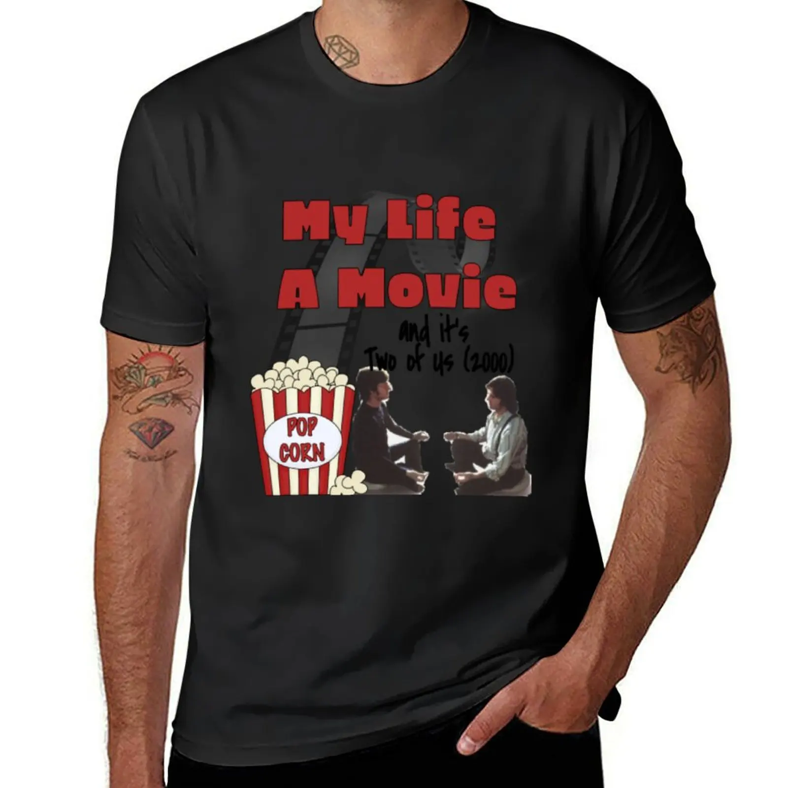 

My Life A Movie and it's Two of Us (2000) T-Shirt customs design your own tees mens t shirts