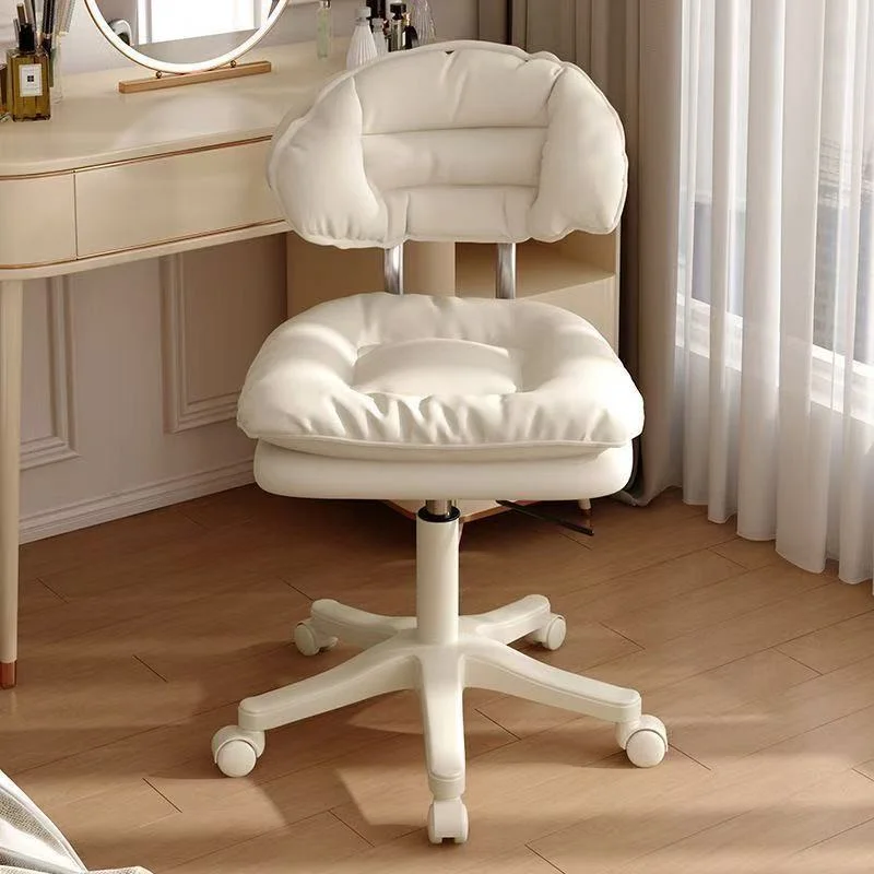 Pink Beige Black Cream Modern Luxury Nail Salon Furniture Pedicure Stool Chair Beauty Reclining Nail Salon Staff Manicure Chairs