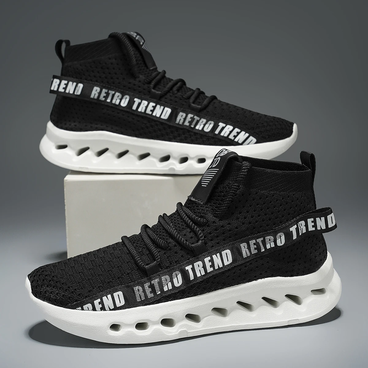 Herren-Sportschuhe in großen Größen, Outdoor-Wanderschuhe, bequeme, lässige, vielseitige, modische Trainingsschuhe für Paare – Detail 9