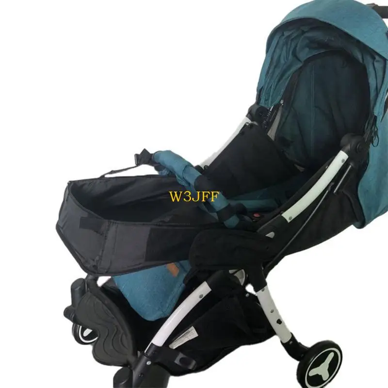 W3JF Baby Stroller Extension Footrest Universal Footrest Extended Pedal Support