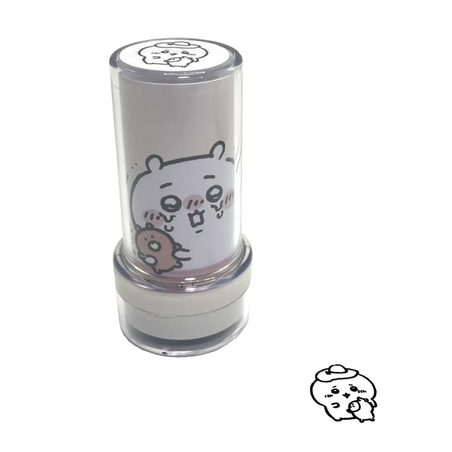 Kawaii Chiikawa Usagi Hachiware Cartoon Stamp Funny Hand Gesture Expression Self Inking School Office Supply Gift Kids - view 3