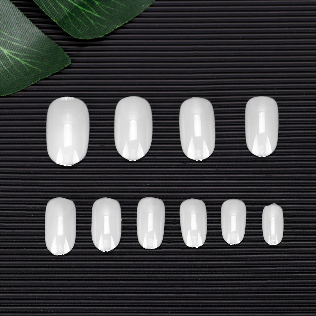 

1Set Premium Material Safe False Nails Easy Apply DIY Nail Art Decorations Suitable All Parties Gift Women Natural Color