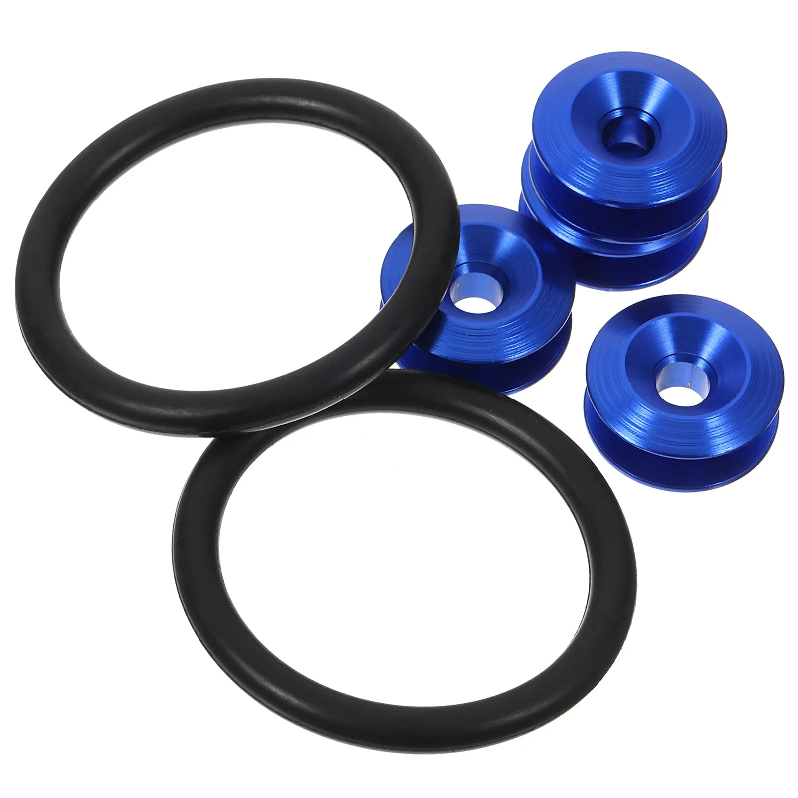 

1 set 1 Set Bumper Washer Bolt Kit Aluminum Alloy Car Fastener Quick Release Bands For Front Rear Bumpers Automotive Washers Pcs