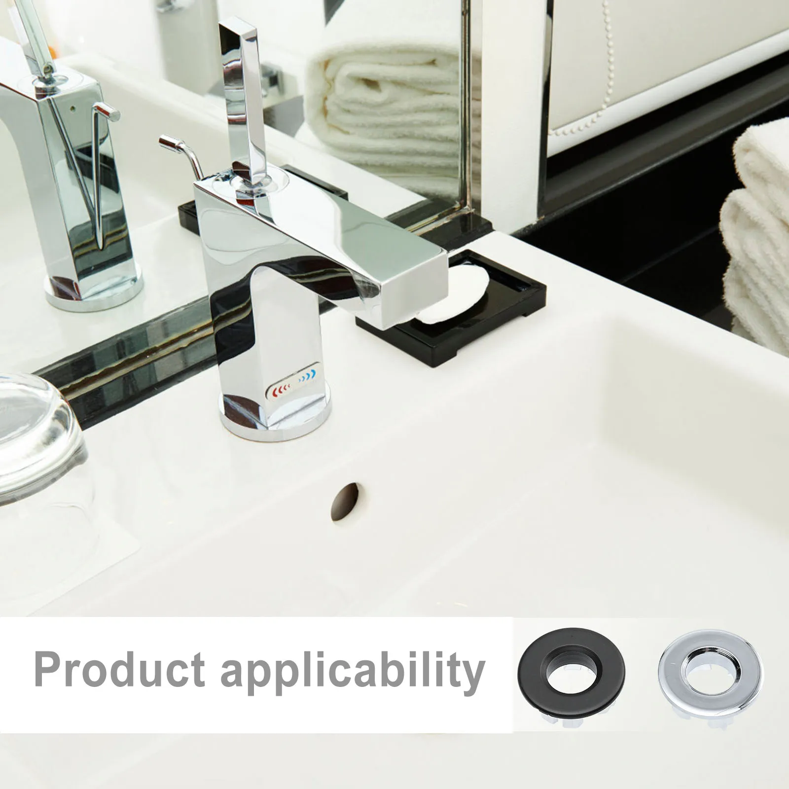 

Комплект из 4 круглых заглушек для сливных отверстий раковин и ванн: медные, пластиковые, антикоррозийные, легко устанавливаемые, для ванной, кухни, душевой.