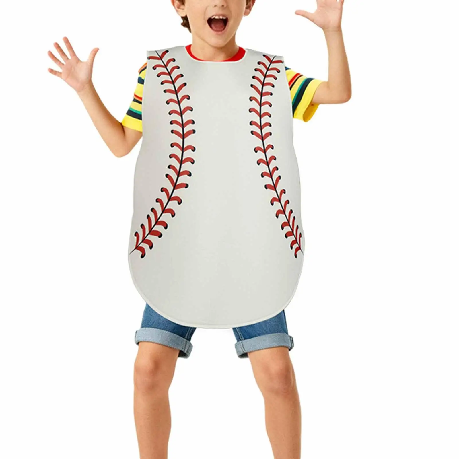 زي البيسبول للهالوين، فستان إبداعي للعب الأدوار في الهالوين #4