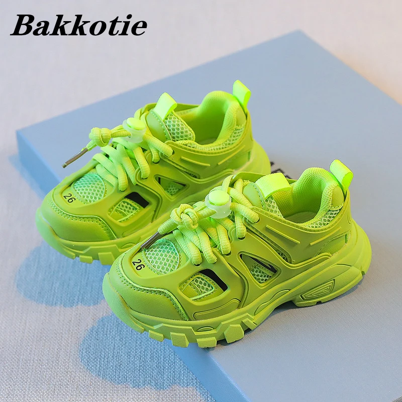 

Kids Sneakers 2022 Autumn Winter Boys Brand Shoes Running Sports Chunkry Children Warm Breathable Girls Flats Fashion Soft Sole