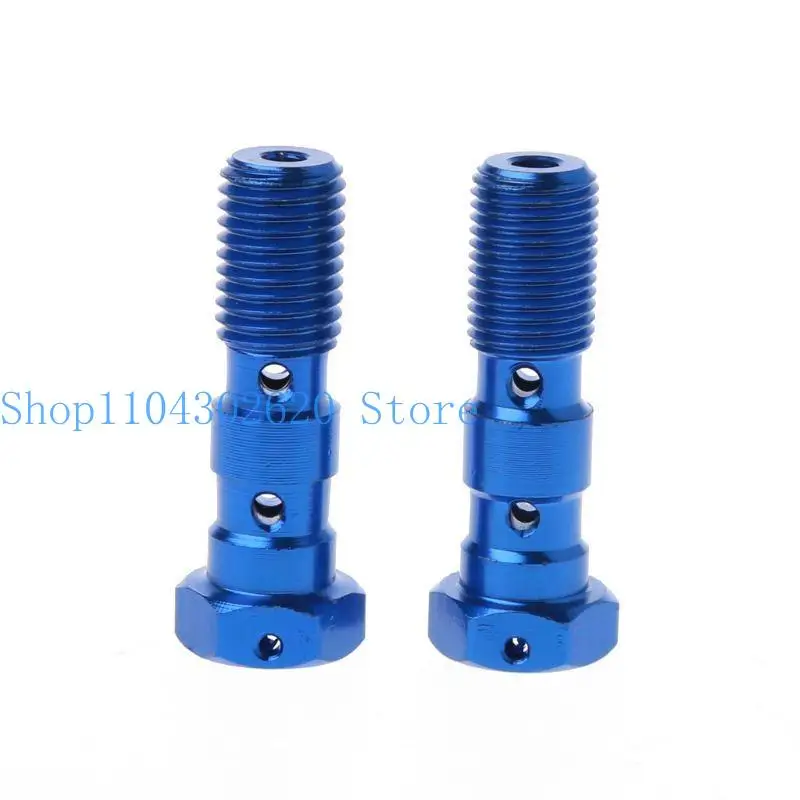 

652F Universal TubeTubing Screws Bolts Scooter M10x1.25mm M10x1.0mm Brake Cylinder Oil Hose Banjo Bolt Motorcycle