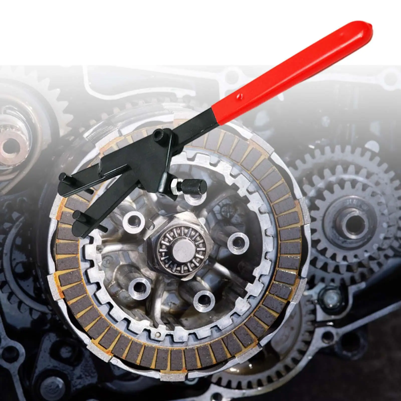 

Motorcycle Flywheel Wrench Motorcycle Belt Pulley Remove Holder High Performance