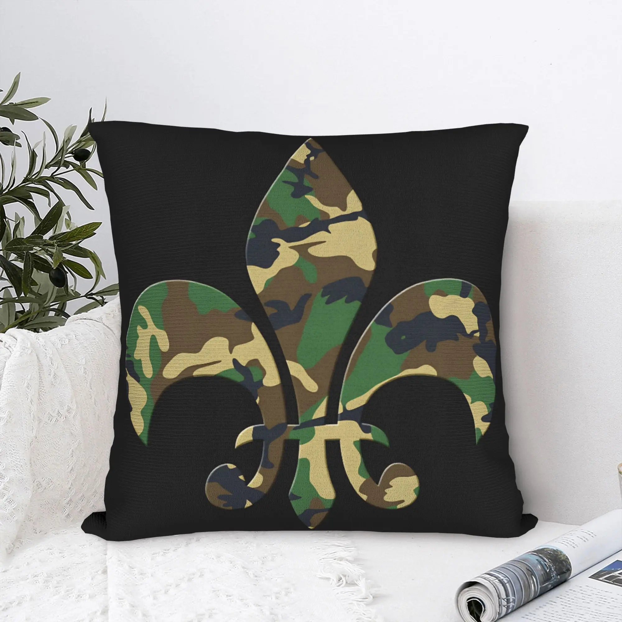 New Football Saints Fans Pillow Case  Soft Pillow Cover For Living Room Sofa Fashion Pillowcases