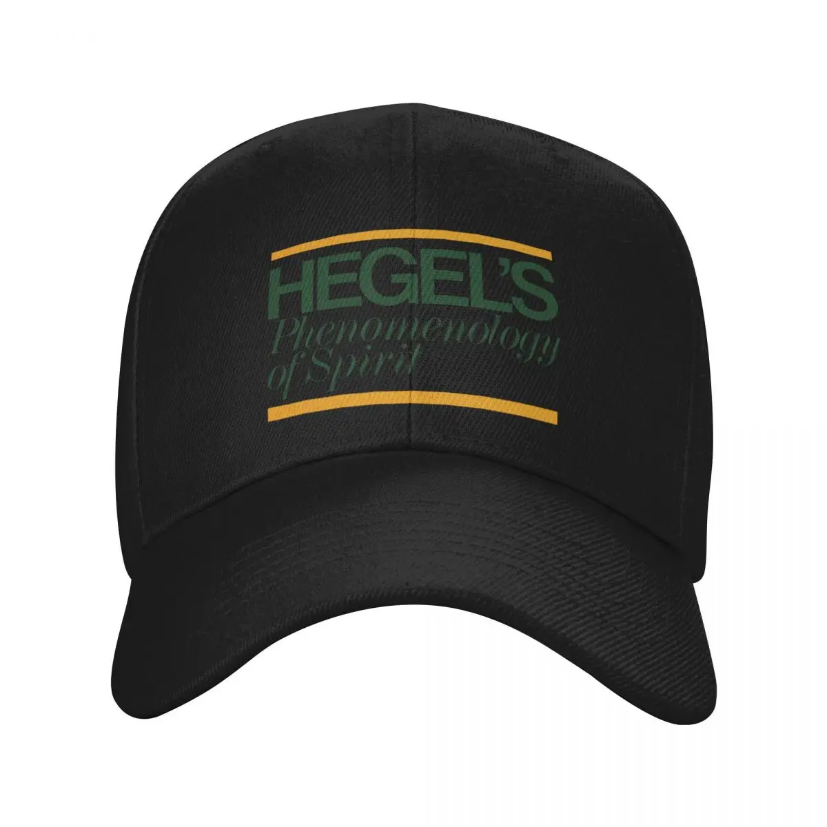 Hegels Phenomenology of Spirit - Book Cover, Aesthetic, Philosophy, Dialectics Baseball Cap Snap Back Hat Designer Man Women's