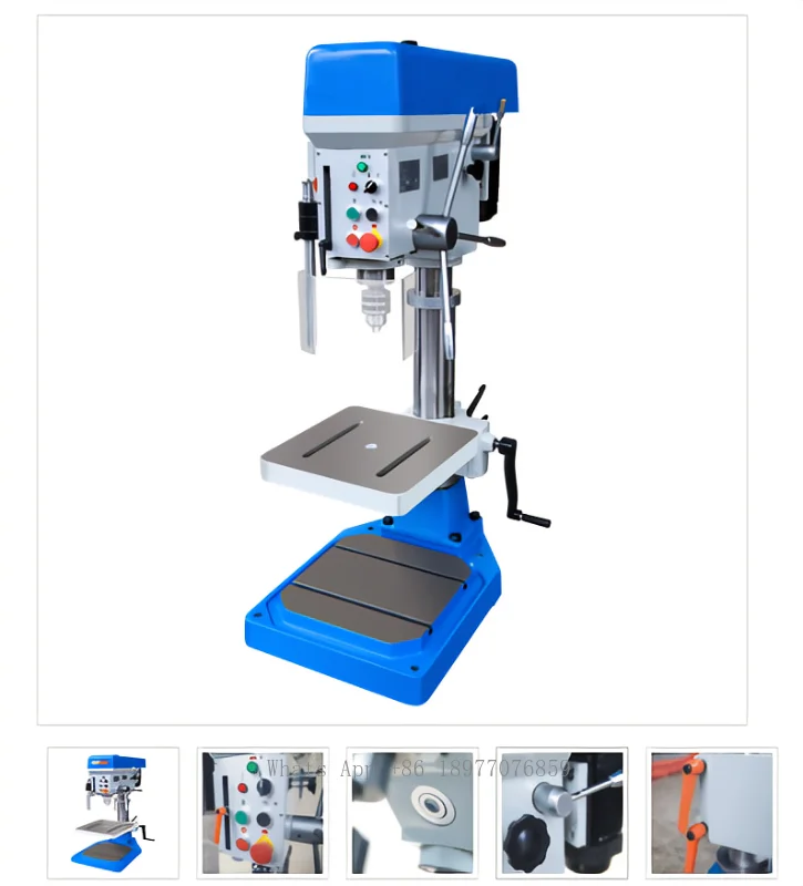 New Vertical Drilling Machine Cylindrical Vertical Drilling Machine Small Single Shaft Vertical Drilling Machine Manufacturers