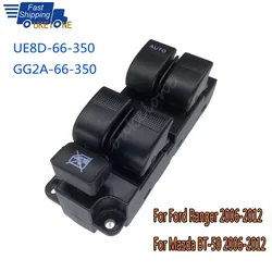 Car Accessories For Ford Ranger Mazda BT-50 2006-2012 Electric Window Switch Lifter Button UE8D-66-350 GG2A-66-350 Auto Parts