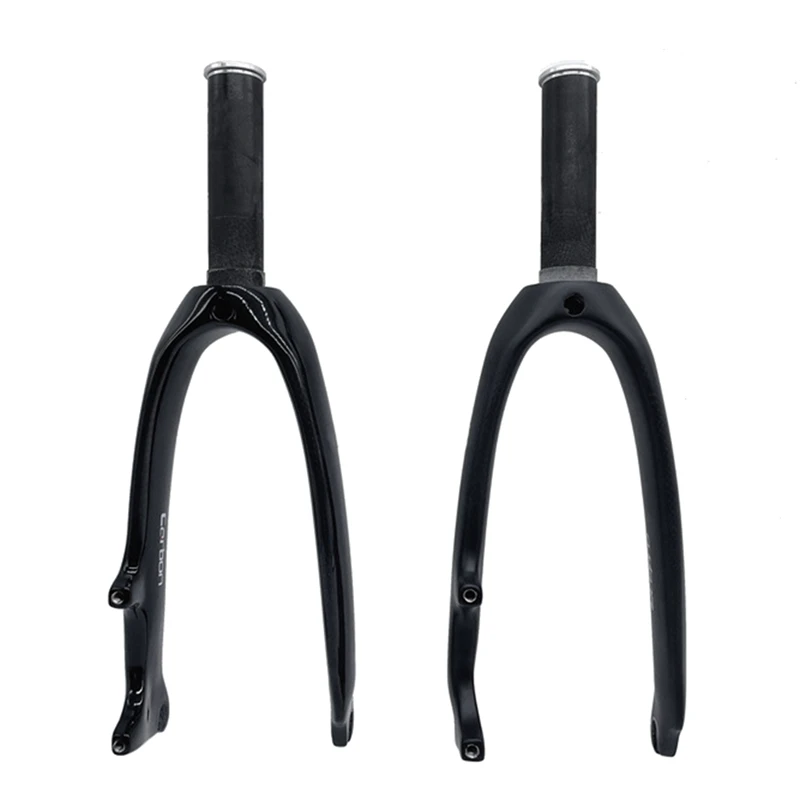 Litepro 14 Inch 16 Inch Carbon Fiber Folding Bike Forks For K3 PLUS 305 349 Bicycle Front Forks Disc C Brake