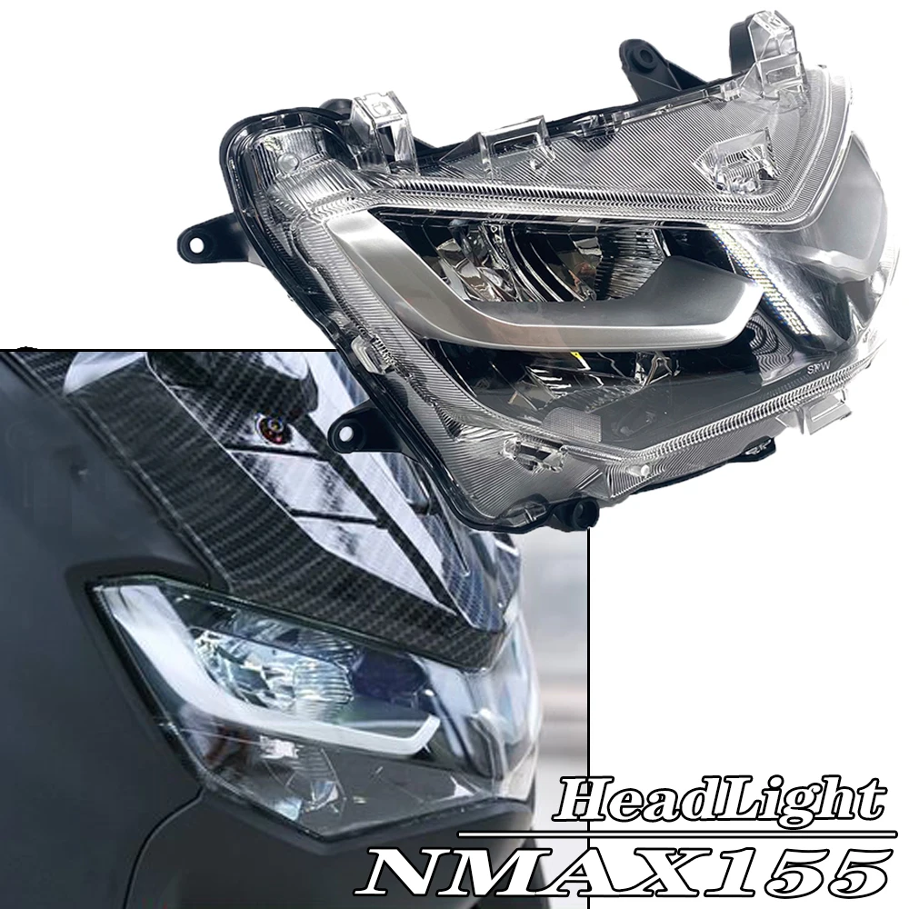 NMAX-155 2021 2022 LED Headlight Headlamp Assembly Front Twin Head Light Lamp For Yamaha NMAX155 N-MAX155 N-MAX NMAX 155