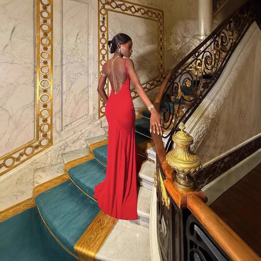 

Ele Long Sexy Bal One oulder Women's Dr Thin Fit 2025 Sle Milk Fiber Low Waist A-Line Skirt No Sve