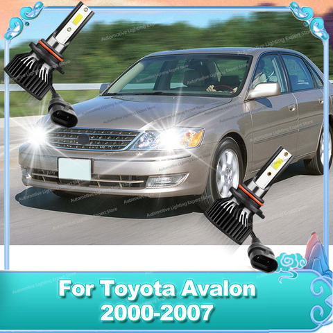 2/4Pcs Canbus LED Light Bulb 25000LM Super Bright 6000K Headlight For Toyota Avalon 2000 2001 2002 2003 2004 2005 2006 2007