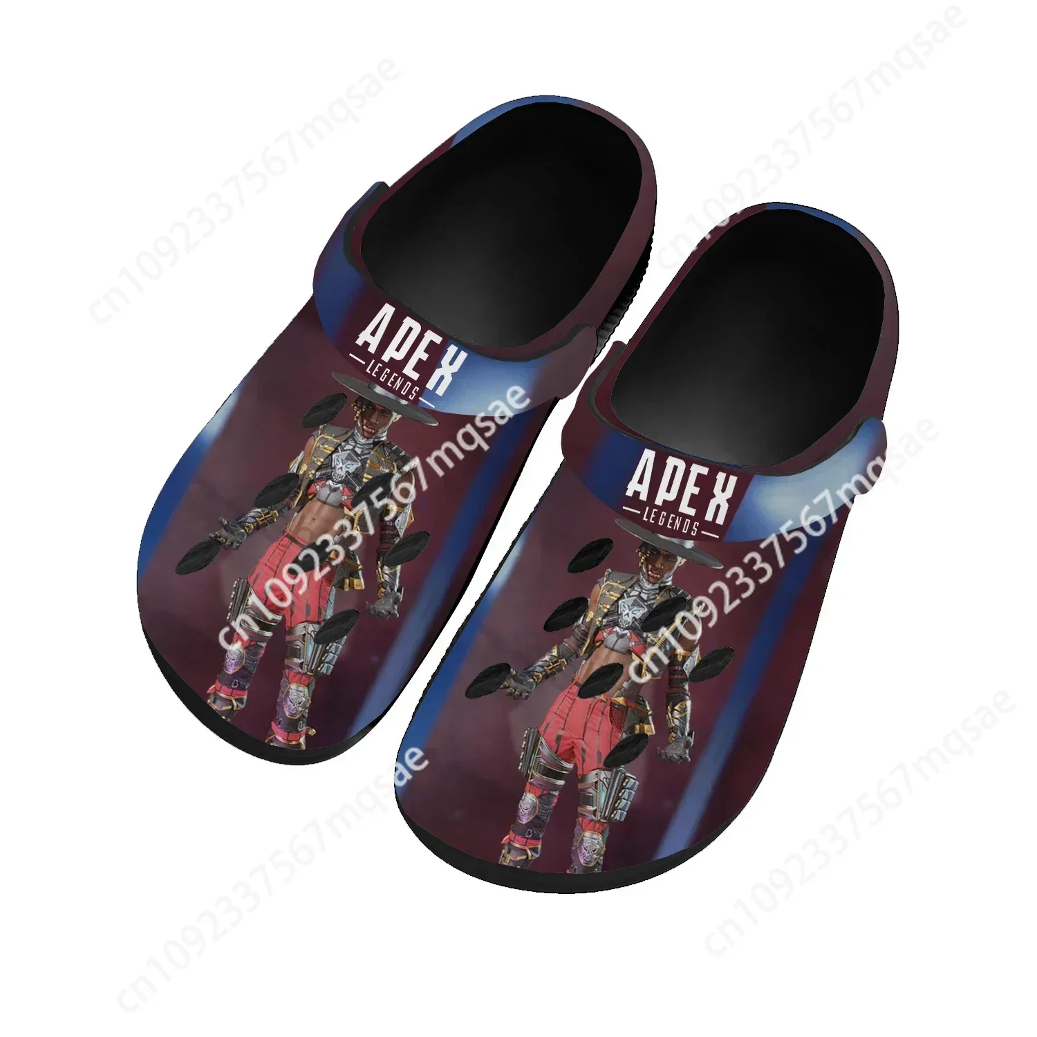 Apex Legends Seer Home Clogs Hot Cartoon Game Mens Womens Teenager Tailor Made Water Shoes Garden Beach Hole Slippers Sandals