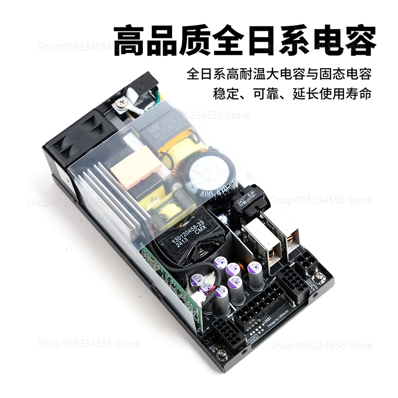 ENP7660L Flex ATX مزود طاقة 600 وات وحدات كاملة 80 Plus مروحة صامتة ذهبية 1U PSU #2