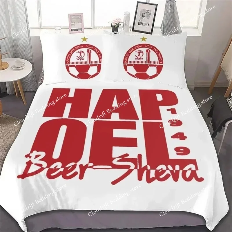 

Hapoel Beer Sheva Bedding Set,Duvet Cover Comforter Bed Set Quilt Cover Pillowcase,King Queen Twin Size Boys Girls Adultse741