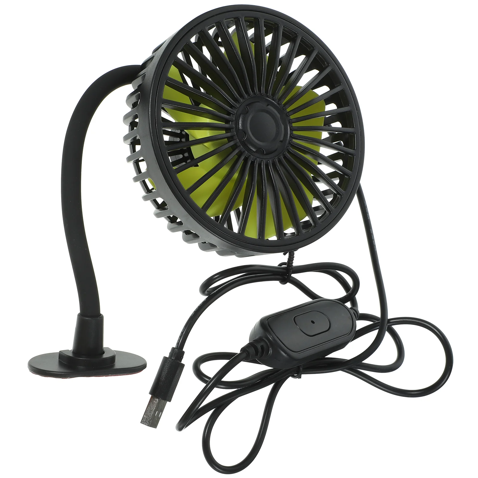 

USB Small Electric Fan Portable Cooling Powered Vehicle for Stroller Fans Rooms Truck Car