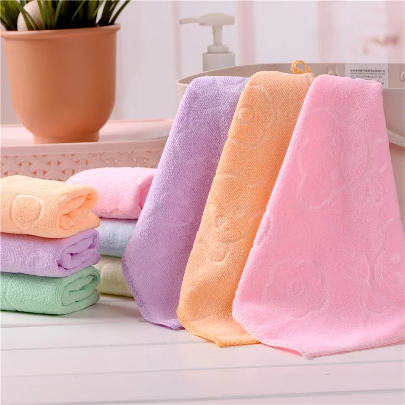 1PC Super Soft Microfiber Nursing Towel Newborn Baby Towels Saliva Boys Girls Washcloth Wash Cloths Handkerchief Home Textile