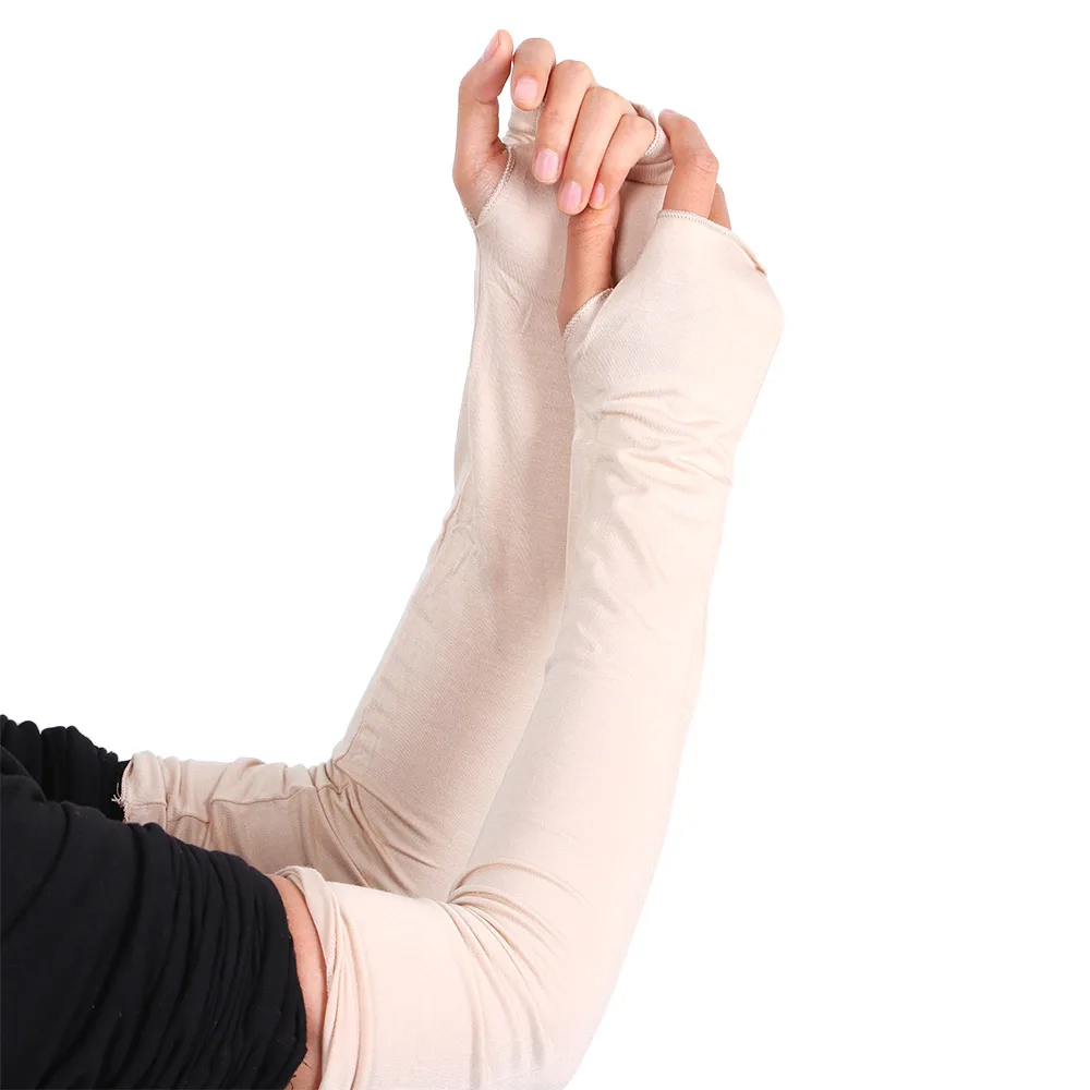 

Модные, удобные, многофункциональные длинные перчатки без пальцев из хлопка для активного отдыха Sun Girl: новинка, хит продаж, разнообразные цвета