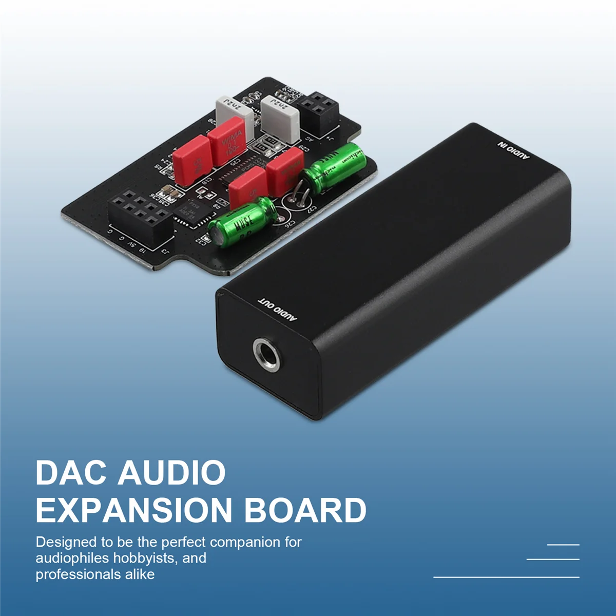 Aislador de bucle de tierra para Raspberry Pi 5, argón BLSTR DAC, solo argón V3 adicional