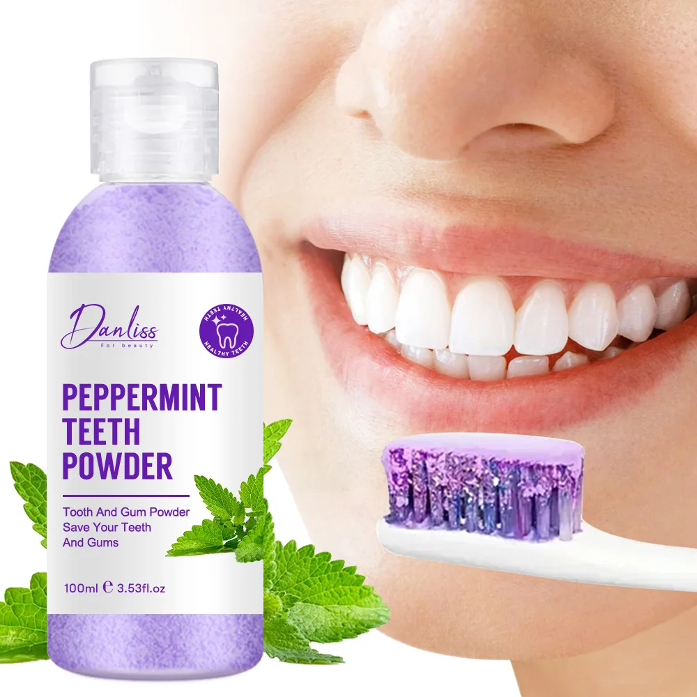 

Мятный зубной порошок удаляет пятна, отбеливает зубы, обеспечивает бережный уход за полостью рта, освежает дыхание и защищает десны.