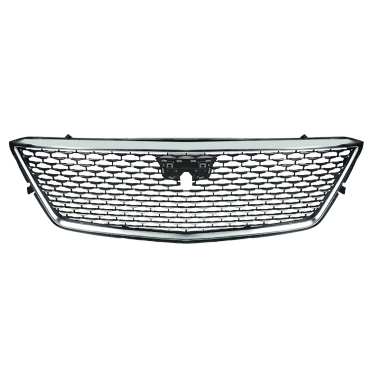 

SPM Brand front mesh grille For Cadillac CT6 bumper accessories SPORT-V style replacement type white 2016-2018