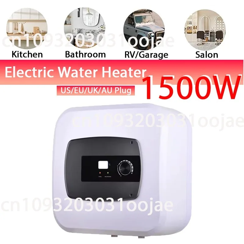 Small Under Sink Tank 10L Water Heater Hot Storage,Mini Instant Electric RV TR Trailer Kitchen Compact,Food Truck, Bathroom