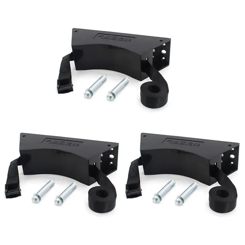 ABVG-Propane Tank Holder Gas Cylinder Wall Mounted Bracket Gas Cylinder Holder Propane Tank Mount Holder With Screws