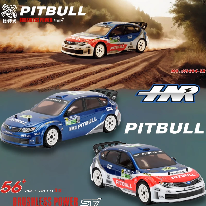 HNR H9804-SR Bitdog PITBU Rally Car 1/10 RC Electric Remote Control Model Off-Road Car 2.4GHz 4WD Adult Kids Toys