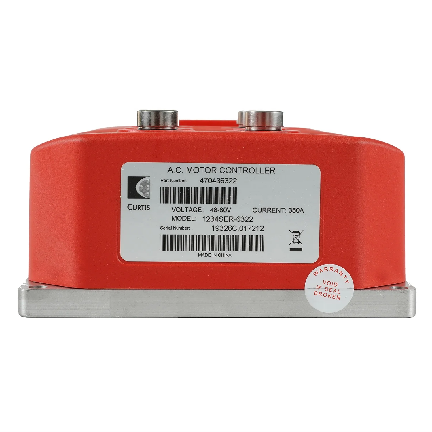 48-80Volts AC Motor Controllers 1234SER-6322 Model For Excar 6 Seater Golf Carts